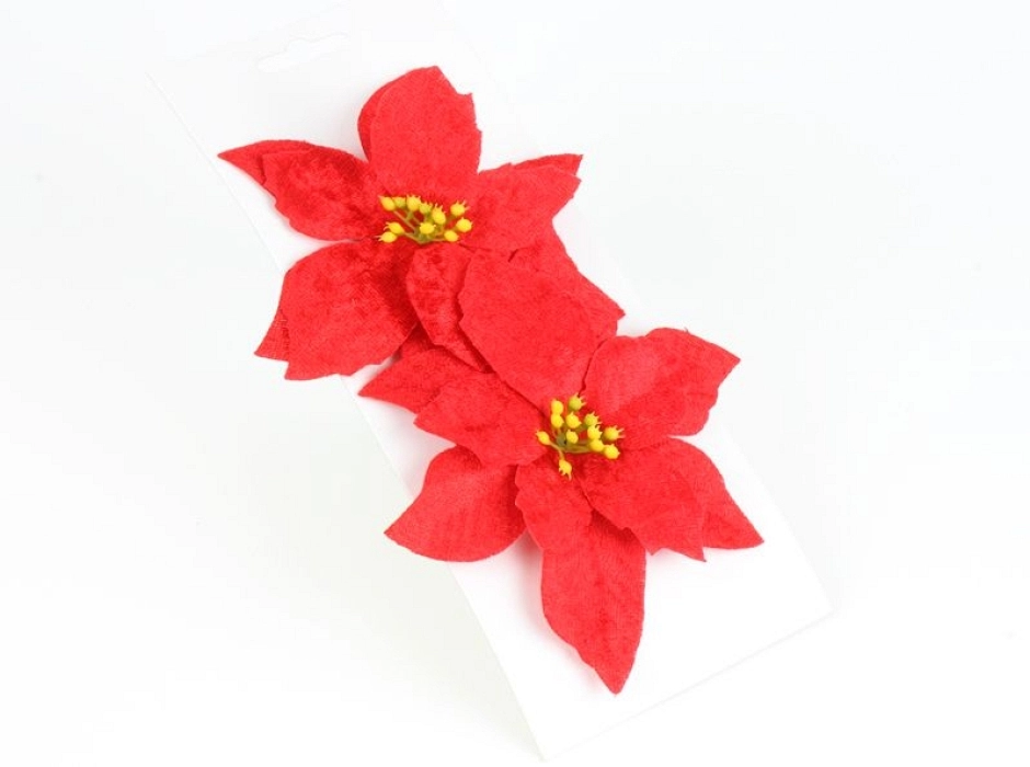 2 pack poinsettia roja