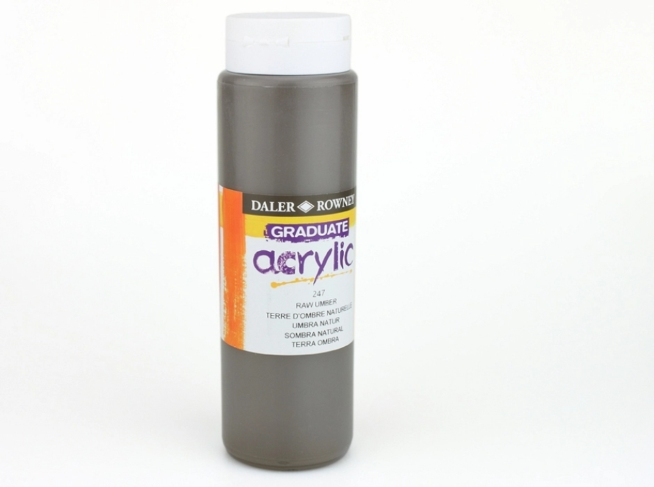Acrílico GRADUATE Nº 247 Sombra natural 500 ml.