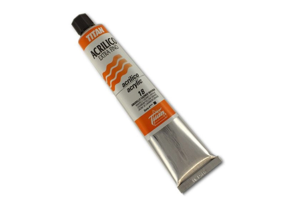 Acrílico Titán Extra Fino satinado (Tubo 60 ml.)