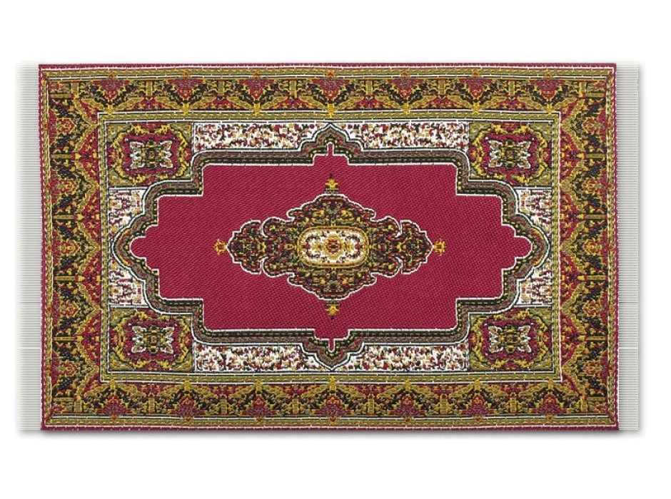 Alfombra persa granate 13 x 8 cm.