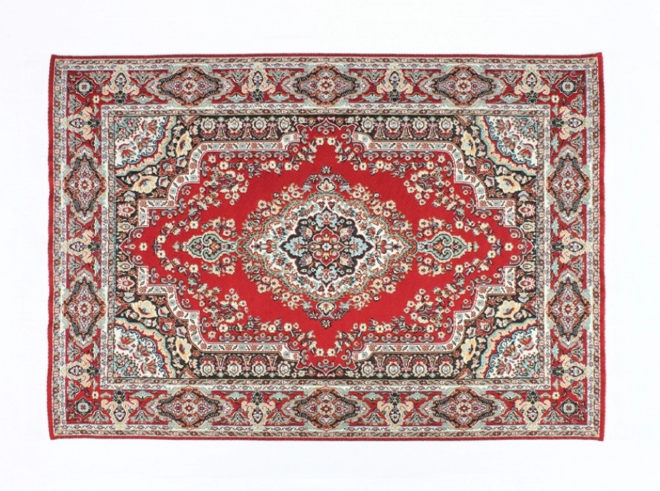Alfombra persa grande (31 x 20 cm.)