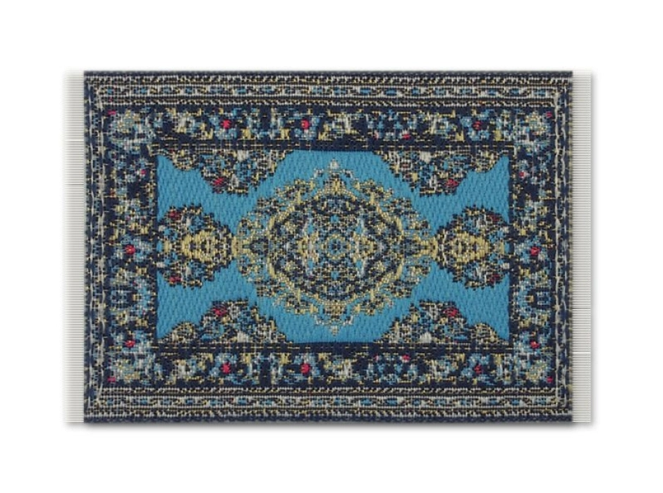 Alfombra turca - tapete (8,5x5 cm.)