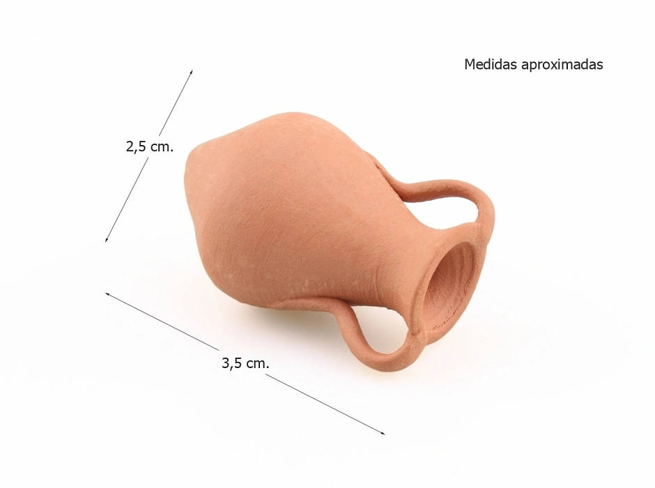 Ánfora romana 3,5 cm.