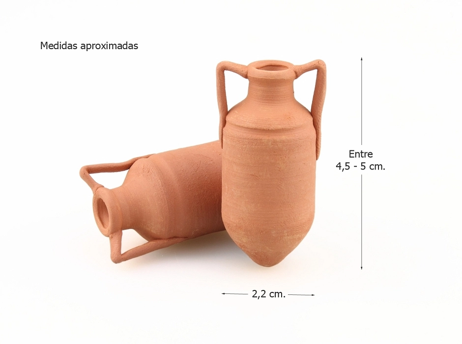Ánfora romana para salazones 5 cm.