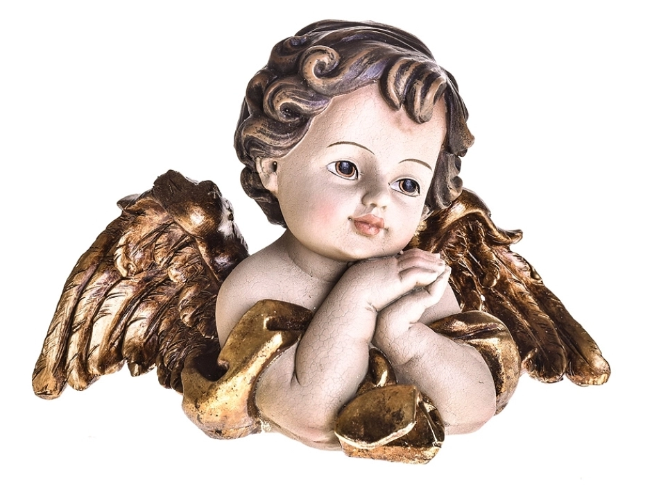 Ángel medio busto 13,5 cm. Ángel medio busto 13,5 cm.