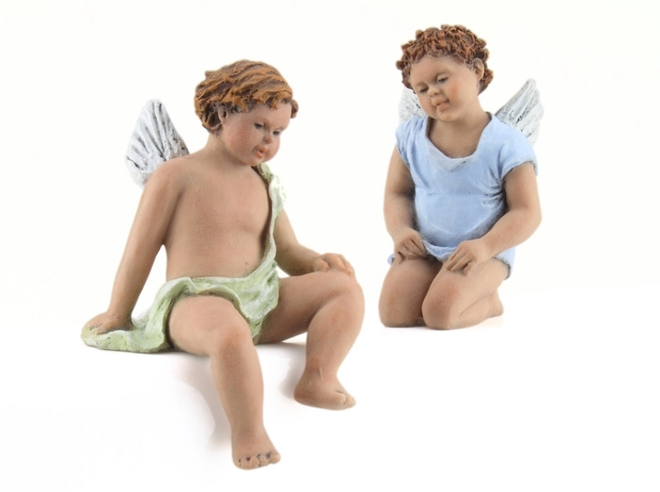 Angelito arrodillado 15 cm.