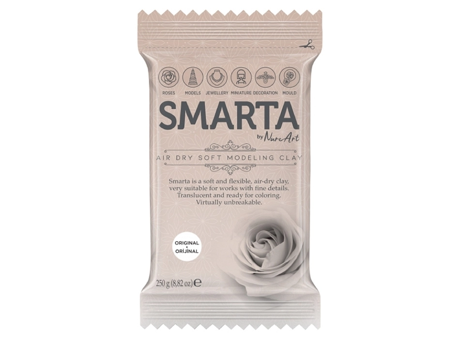 Arcilla de modelado suave Smarta original (250 gr.)