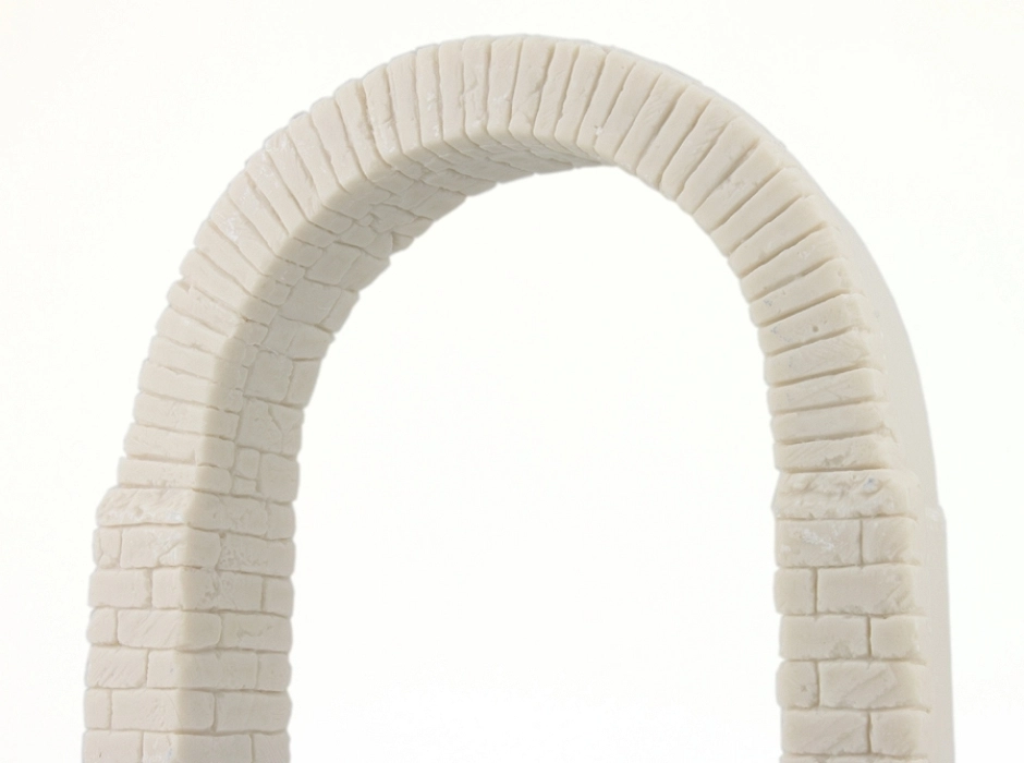 Arco romano piedra-ladrillo