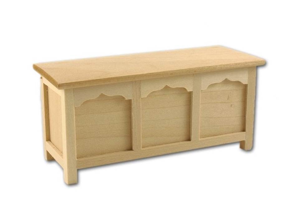 Arcón - arqueta de madera 10 x 4 x 4,5 cm.