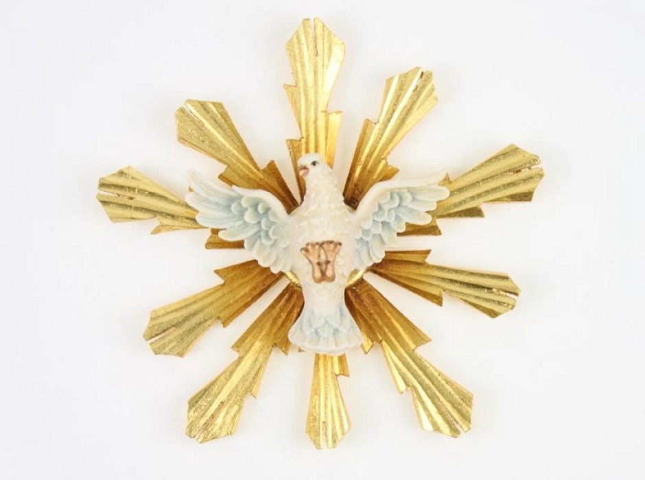 Aureola con Espíritu Santo