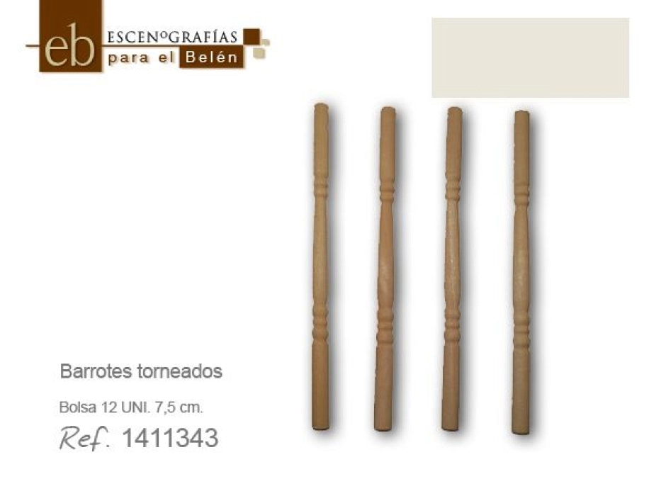 Barrotes torneados Barrotes torneados
