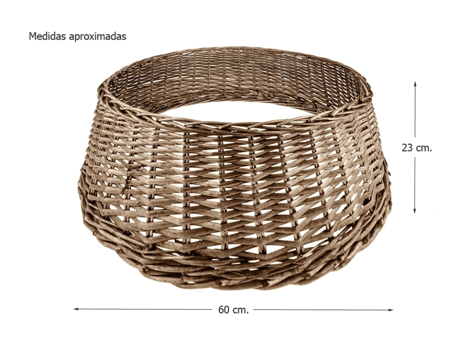 Base de árbol ratán 60 cm.