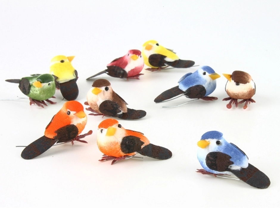 Bolsa 2 pájaros de colores