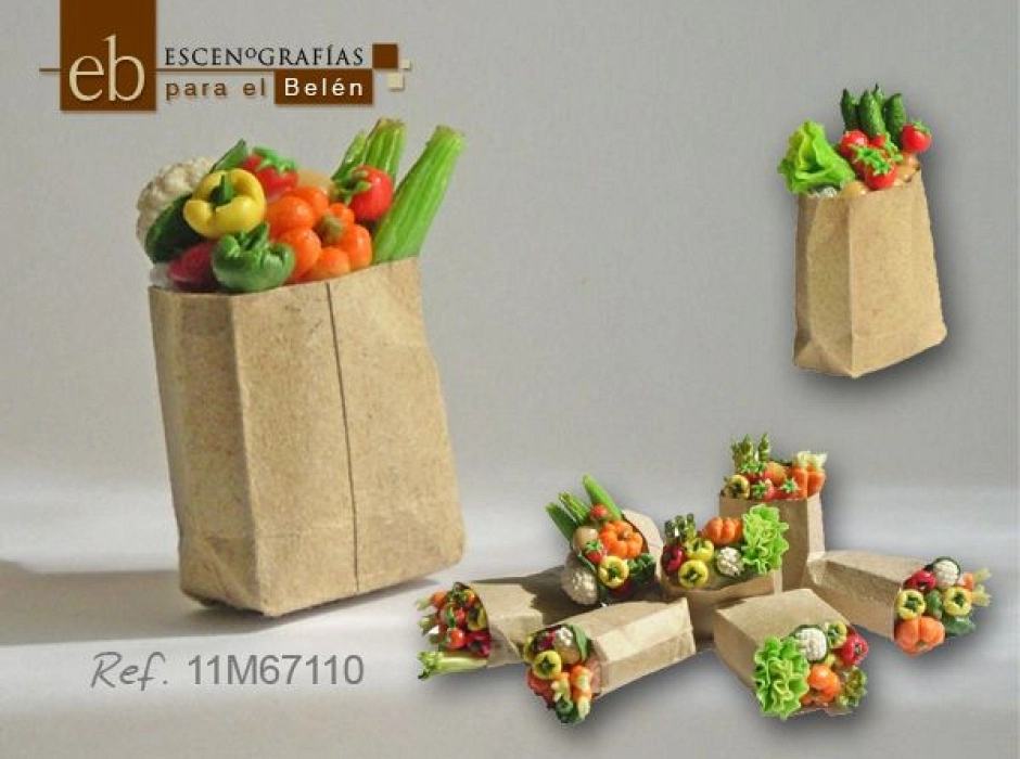 Bolsa con hortalizas