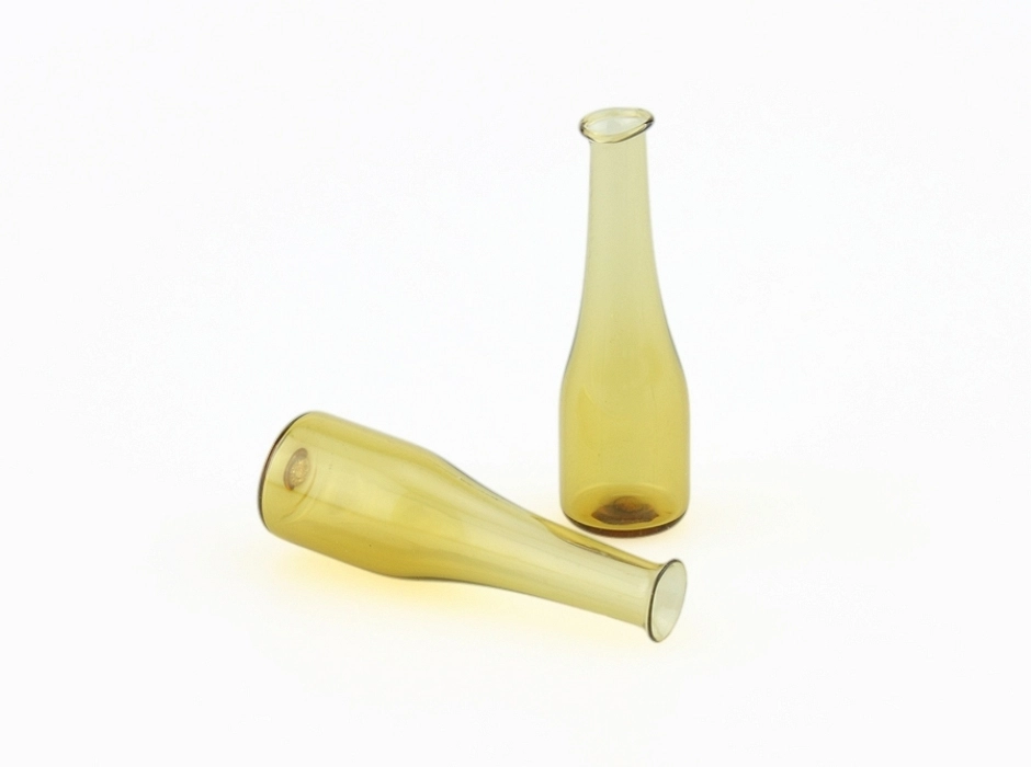 Botellas cristal ámbar con tapón (Bolsa 2 UNI.)