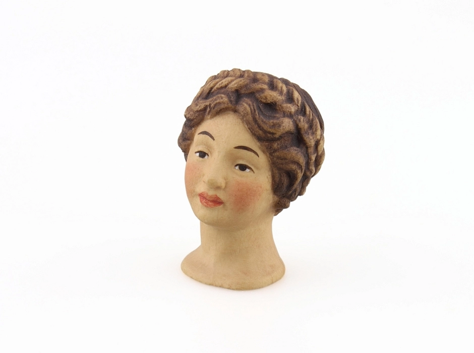 Cabeza de mujer 20 cm.