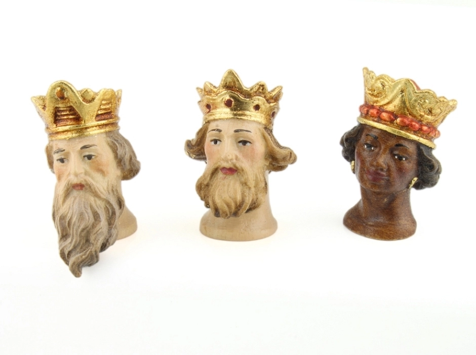 Cabezas de Reyes Magos 15 cm.