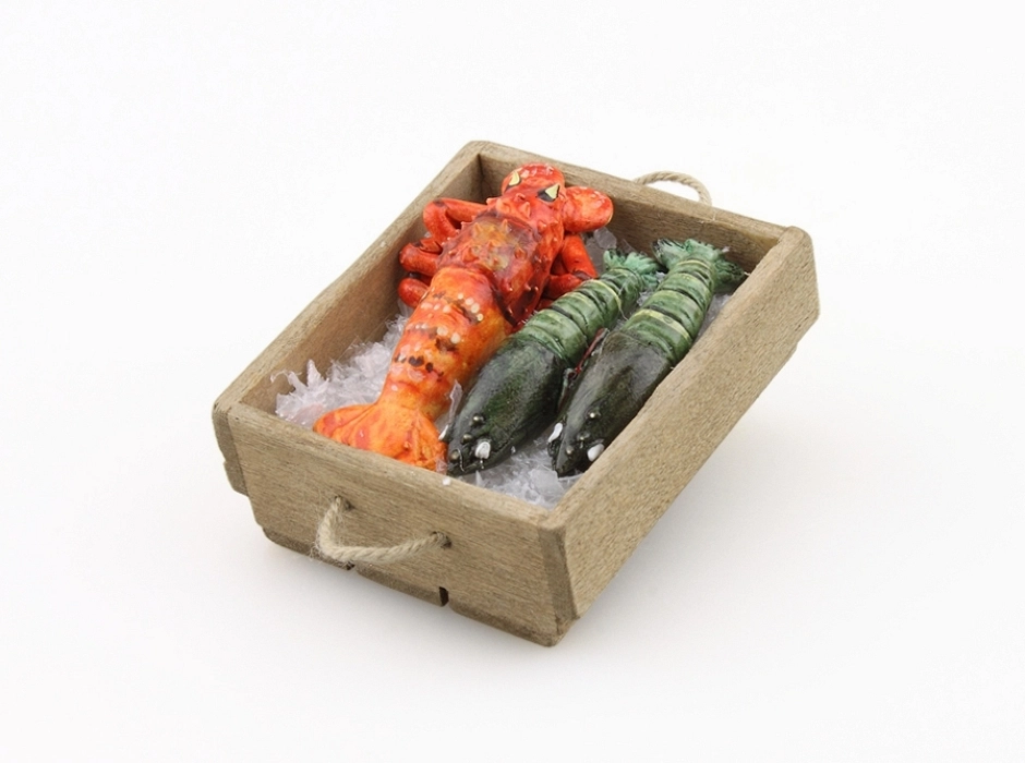 Caja de mariscos con langosta Caja de mariscos con langosta