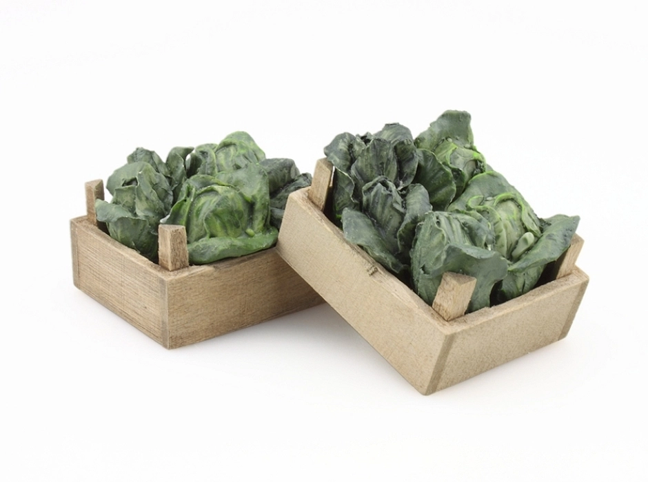 Caja plancheta con verduras