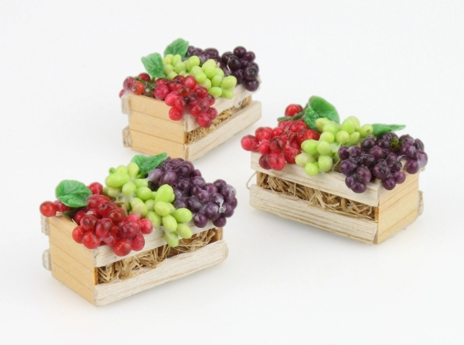 Cajón con uvas