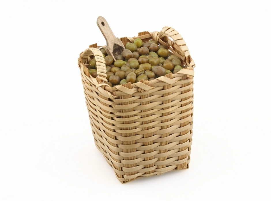Capazo con aceitunas Capazo con aceitunas