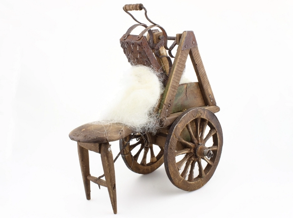 Carro de cardalana napolitano 28 cm.