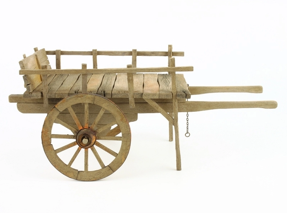 Carro de mercader 22 cm. (Para figuras de 15-17 cm.)