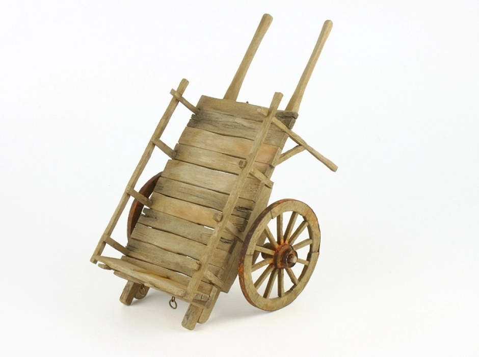 Carro de mercader 22 cm. (Para figuras de 15-17 cm.)