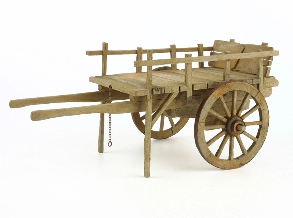 Carro de mercader 22 cm. (Para figuras de 15-17 cm.)