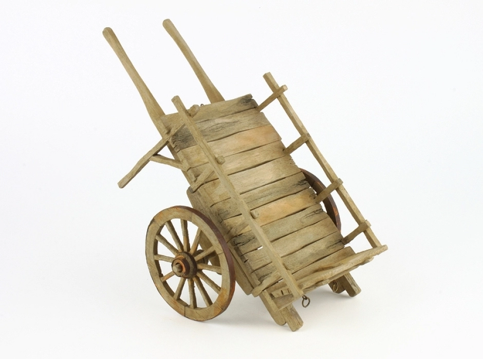 Carro de mercader 22 cm. (Para figuras de 15-17 cm.)