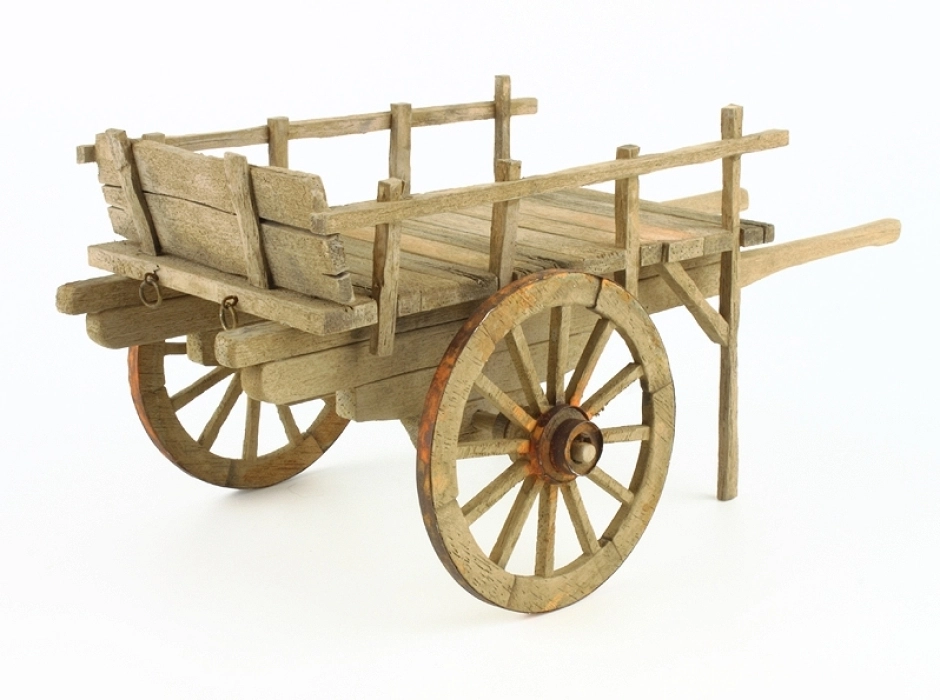 Carro de mercader 22 cm. (Para figuras de 15-17 cm.)