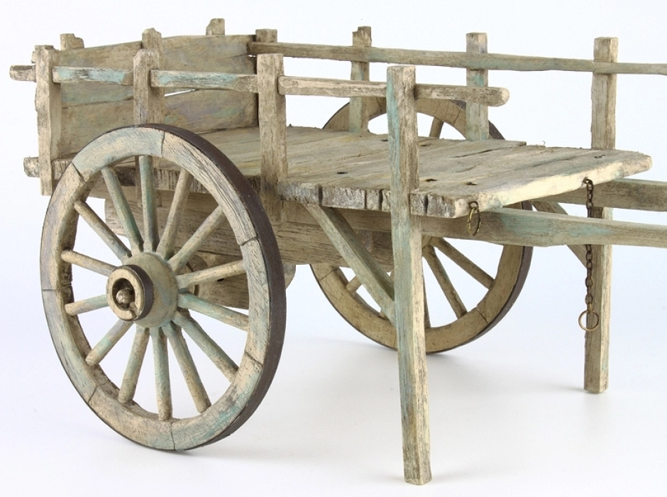 Carro de mercader 34 cm. (Para figuras de 24-25 cm.)
