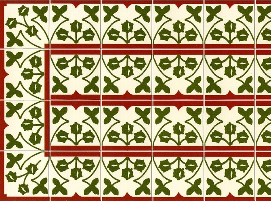 Cenefa de azulejos Cenefa de azulejos