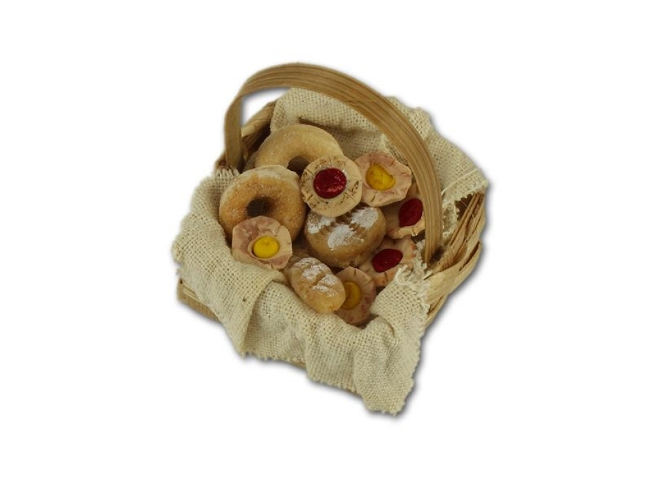 Cesta con dulces