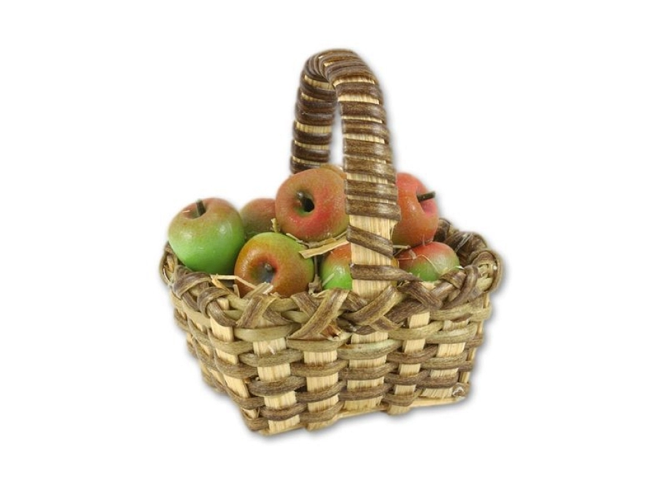 Cesta con manzanas Cesta con manzanas