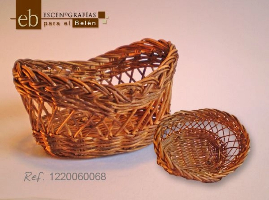 Cesta rejilla ovalada