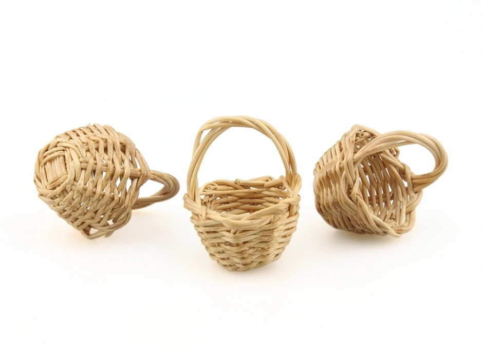 Cestas de mimbre Ø 2,5 cm. (Bolsa 3 UNI.)