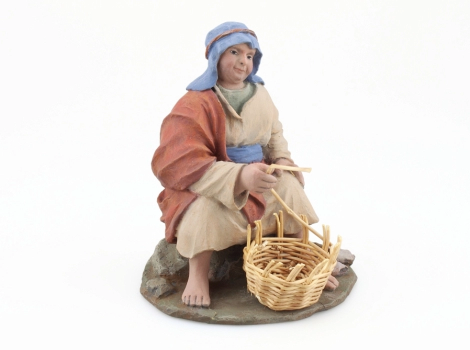 Cestero - pescador 12 cm.