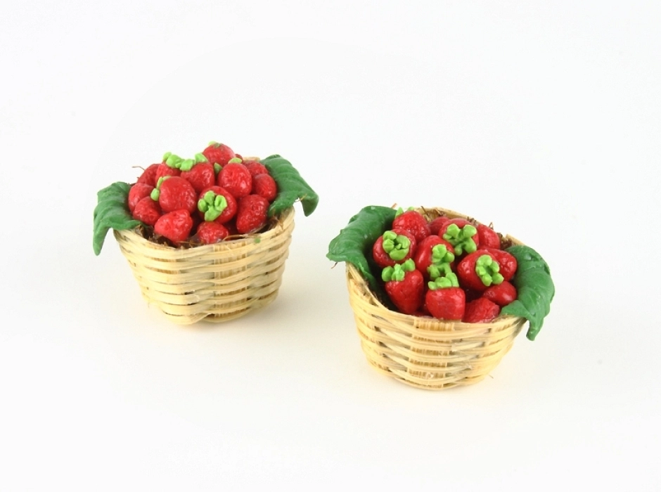 Cestillo con fresas