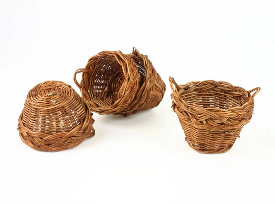 Cesto mimbre marrón Ø 5 cm.