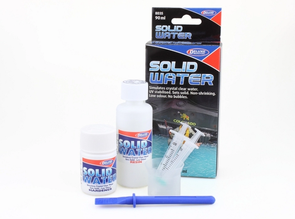 Deluxe Solid Water (90 ml. y 350 ml.) Deluxe Solid Water (90 ml. y 350 ml.)