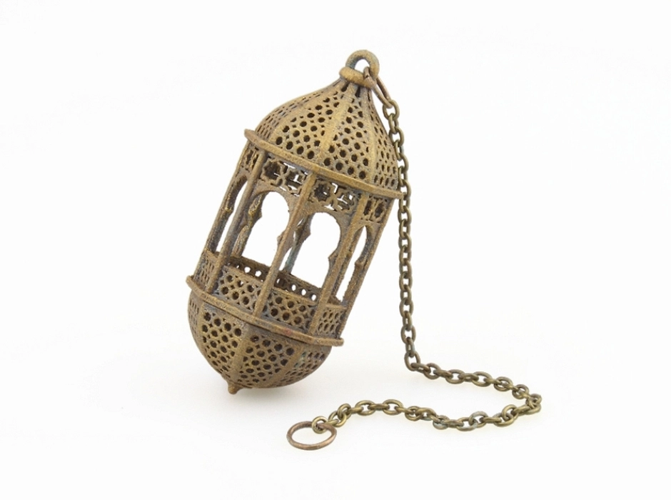 Farol árabe con cadena para colgar (5 y 6 cm.) Farol árabe con cadena para colgar (5 y 6 cm.)