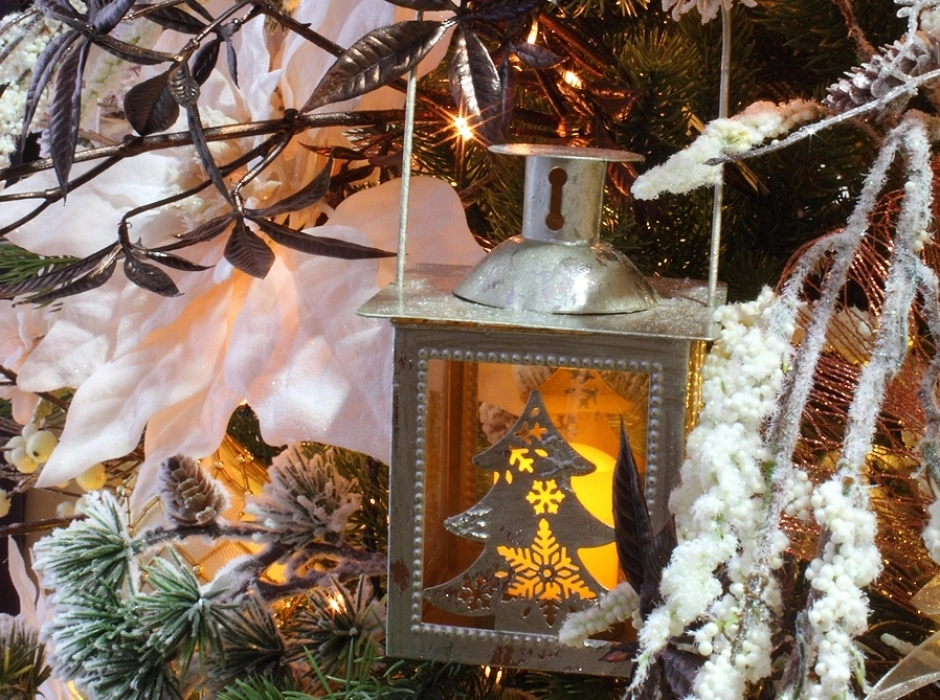 Farol de Navidad tealight