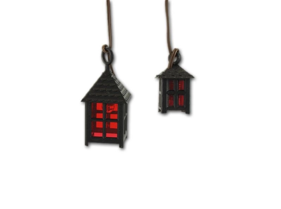 Farol plástico tulipa roja 3,5V.