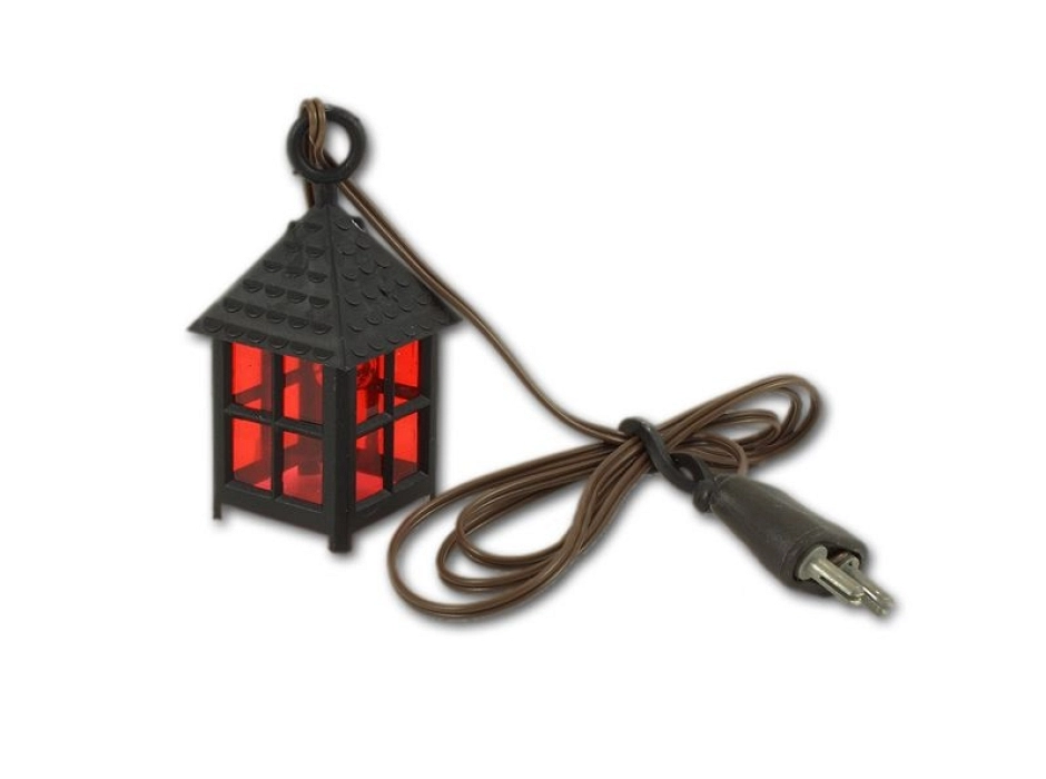 Farol plástico tulipa roja 3,5V.
