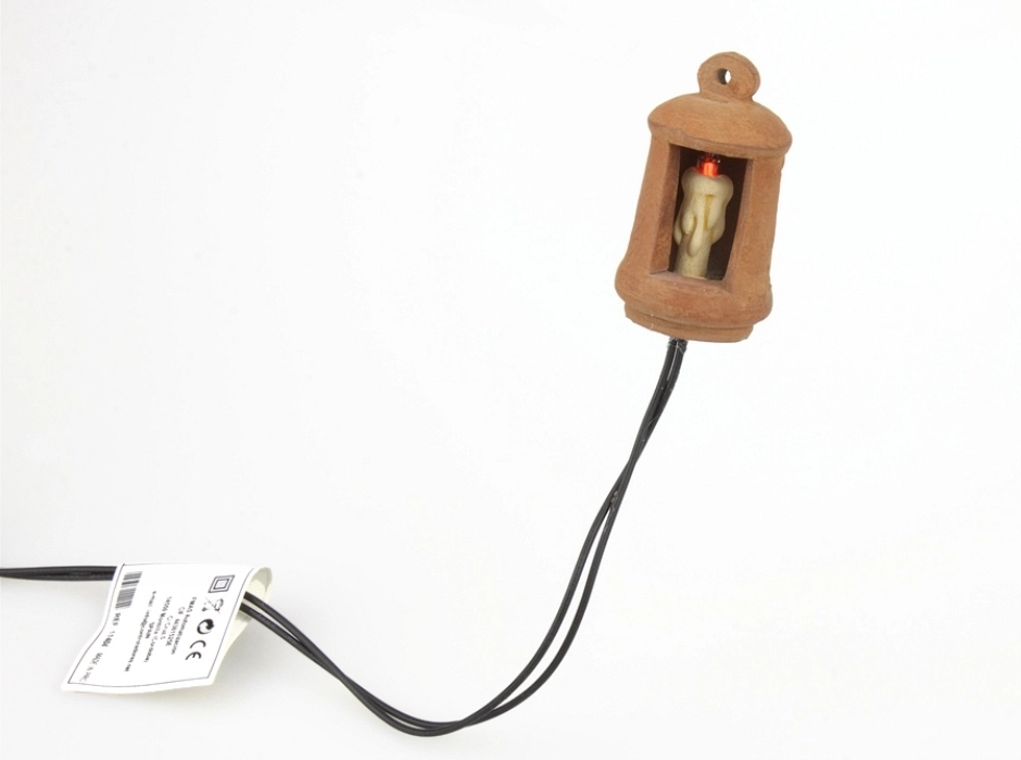 Farol redondo con vela parpadeante (220V.)