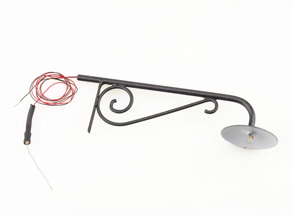 Farola con luz 7,5 cm. LED blanco cálido 12V.