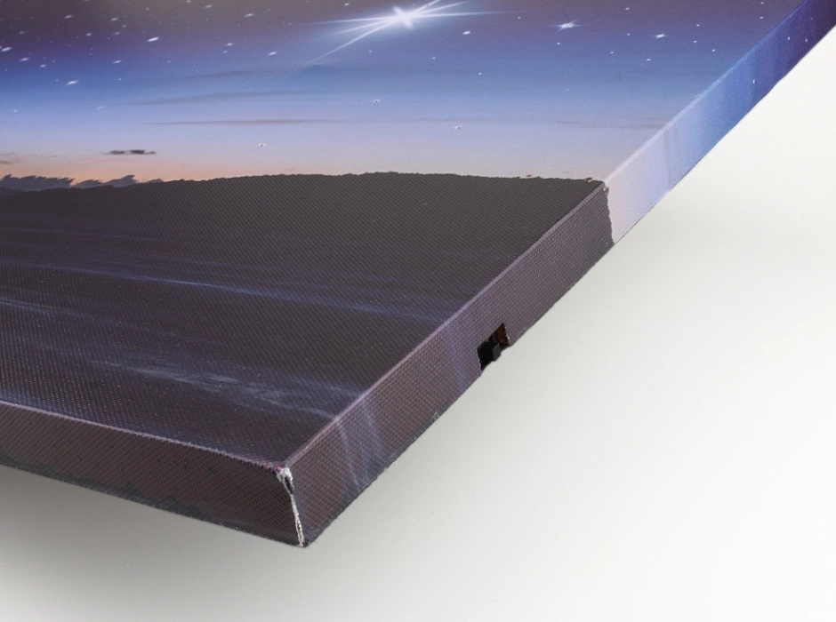 Fondo iluminado con estrella polar 60 x 40 cm.