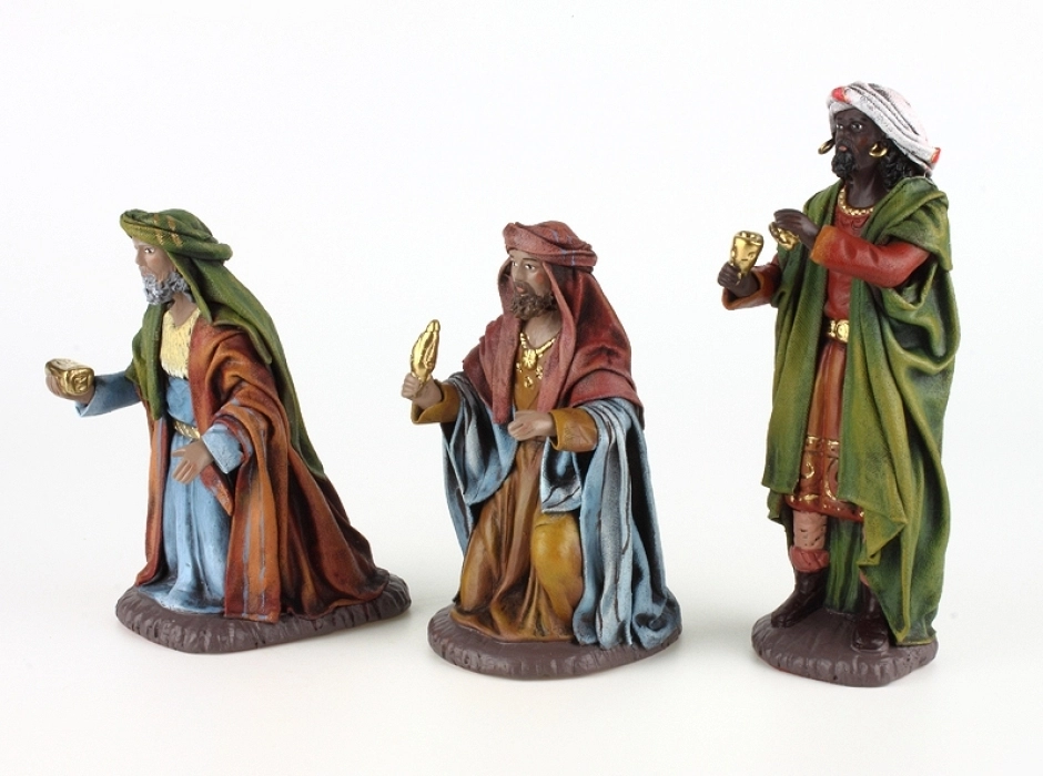 Grupo 3 Reyes Magos adorando