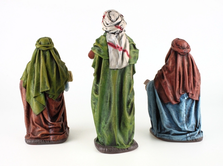 Grupo 3 Reyes Magos adorando